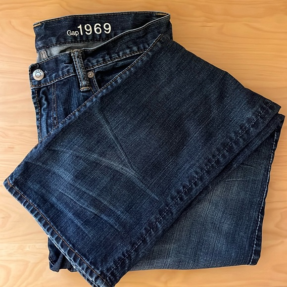 Men’s 1969 Gap bootcut jeans.  Size 33X32. - Picture 4 of 5